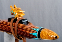Brazilian Kingwood Native American Flute, Minor, Mid F#-4, #N16J (3)